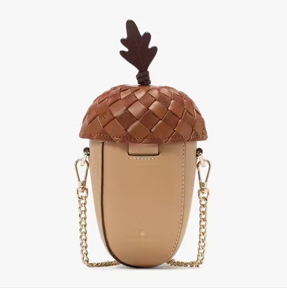 Kate Spade 3d Acorn Crossbody NWT - Picture 5 of 7